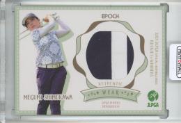 2024 EPOCH JLPGA OFFICIAL TRADING CARDS ROOKIES & WINNERS 下川 めぐみ ウエアカード/#PM-10【121/130】