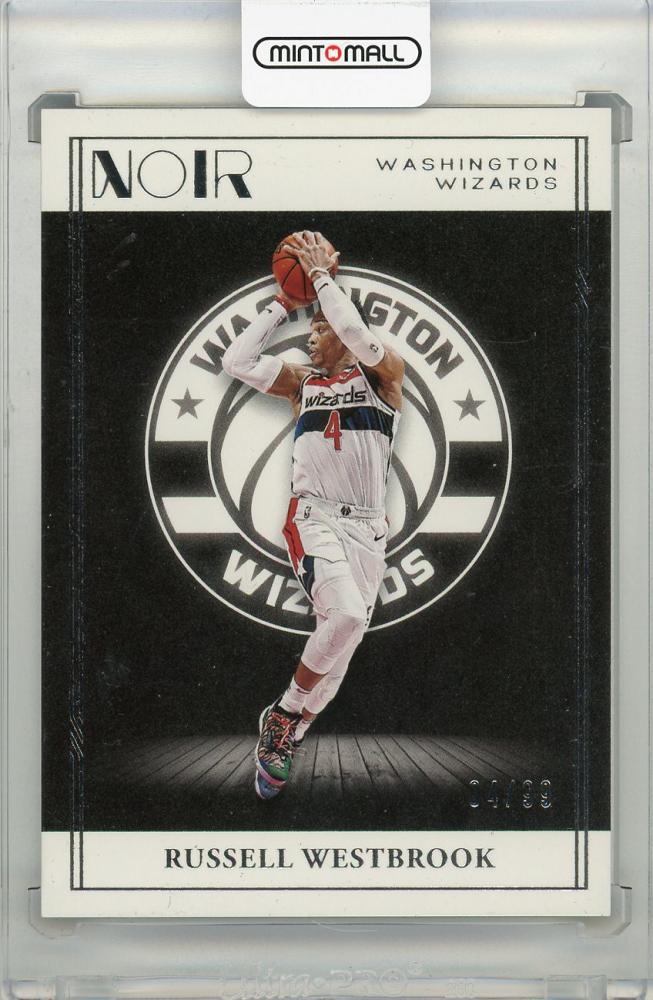 ミントモール / MINT 渋谷店 / 2020-21 PANINI NOIR Washington Wizards Russell Westbrook  Base Card (※ジャージナンバー) 04/99