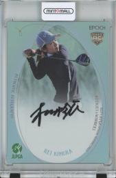 2024 EPOCH JLPGA OFFICIAL TRADING CARDS ROOKIES & WINNERS 木村 怜衣 直筆サインカード/パラレル版/#AG-59/RC【7/30】