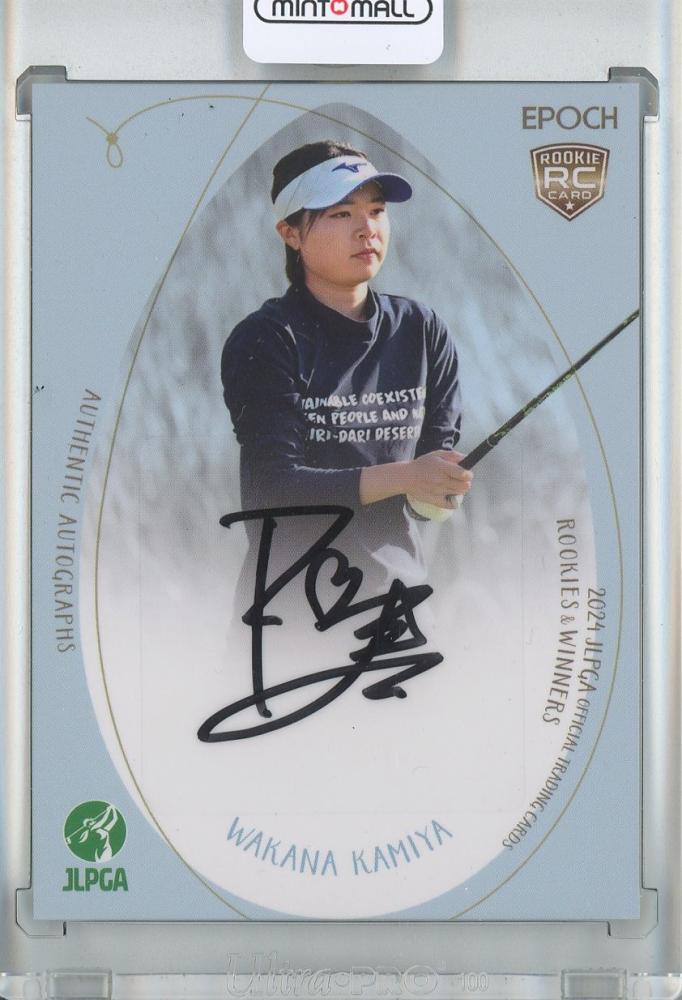 ミントモール / MINT 池袋店 / 2024 EPOCH JLPGA OFFICIAL TRADING CARDS ROOKIES u0026  WINNERS 神谷 和奏 直筆サインカード/通常版/#AG-64/RC【6/108】