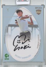 2024 EPOCH JLPGA OFFICIAL TRADING CARDS ROOKIES & WINNERS 上久保 実咲 直筆サインカード/通常版/#AG-50/RC【7/108】