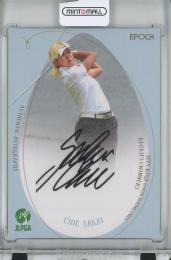 2024 EPOCH JLPGA OFFICIAL TRADING CARDS ROOKIES & WINNERS 酒井 千絵 直筆サインカード/通常版/#AG-41【21/74】