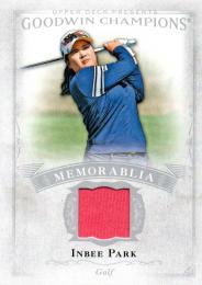 2016 UPPER DECK Goodwin Champions  Inbee Park (golf) Used Memorabilia