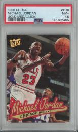 1996-97 Ultra Michael Jordan Gold Medallion #G16【PSA7.5】 Chicago Bulls