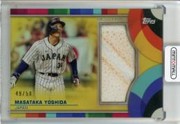 2023 Topps World Baseball Classic Masataka Yoshida Base Relic Gold Foil【49/50】 Japan