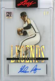 2023 Leaf Pro Set Pure Nolan Ryan Legends Gold Pattern Autograph【2/3】 Houston Astros