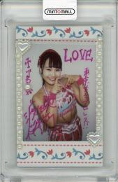 BBM 2025 女子プロレスカード 渡辺未詩 直筆サイン入りチェキ【08/10】