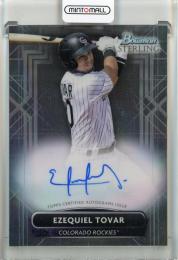 2022 Bowman Sterling Ezequiel Tovar Prospect Autograph Colorado Rockies