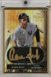 2022 Topps Gold Label Aaron Judge Auric Framed Autograph【02/25】 New York Yankees