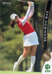 2021 エポック JLPGA 日本女子ゴルフ協会 オフィシャルトレーディングカード #13 ペ ソンウ レギュラーカード