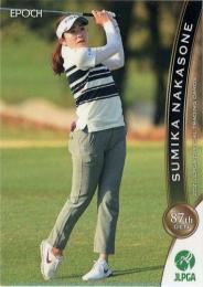 2021 エポック JLPGA 日本女子ゴルフ協会 オフィシャルトレーディングカード #20 仲宗根澄香 レギュラーカード