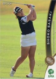 2021 エポック JLPGA 日本女子ゴルフ協会 オフィシャルトレーディングカード #61 ささきしょうこ レギュラーカード