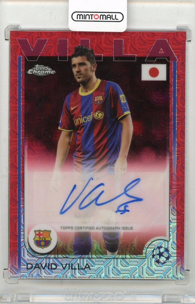 FC Barcelona David Villa FCバルセロナ ダビド・ビジャ ミントモール / MINT 新宿店 / 2024-25 TOPPS UEFA Club Competitions