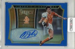 2015-16 PANINI Select Marco Van Basten Historic Signatures Blue #HSMV【10/25】 Netherlands