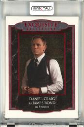 007 UPPER DECK BLACK DIAMOND JAMES BOND Daniel Craig as James Bond Exquisite Collection #9【23/25】