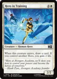 【MSC】【ENG】〈840-C-W〉《修行中のヒーロー/Hero in Training》