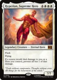 【MSC】【ENG】【Foil】〈599-M-W〉《至高のヒーロー、ハイペリオン/Hyperion, Supreme Hero》