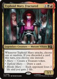 【MSC】【ENG】【サージ・Foil】〈099-R-BR〉《分裂する心、タイフォード・マリー/Typhoid Mary, Fractured》