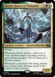 【MSC】【ENG】〈097-R-GW〉《ワカンダの女王、ストーム/Storm, Queen of Wakanda》