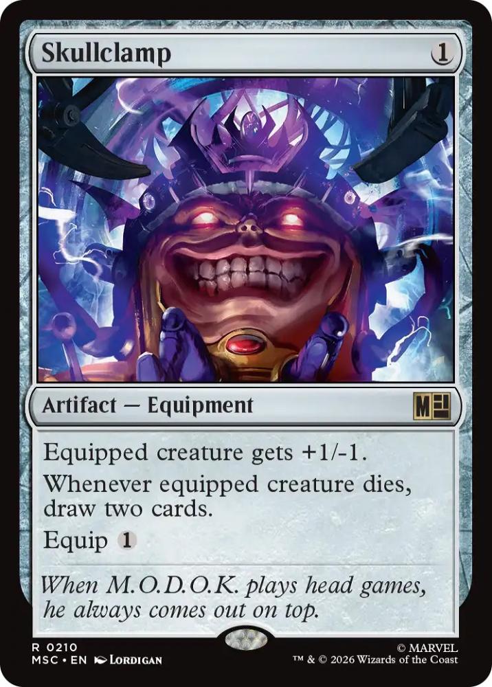 【MTG】skullclamp(頭蓋骨絞め)(英Foil) ミントモール / MINT GAMES MTG(東日本橋) / 【MSC】【ENG】【サージ