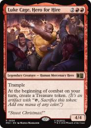 【MSC】【ENG】【Foil】〈696-R-R〉《ヒーローズ・フォー・ハイアー、ルーク・ケイジ/Luke Cage, Hero for Hire》