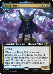 【MSC】【ENG】【Foil】〈406-R-UB〉《絶対的支配者カーン/Kang Prime》拡張アート版