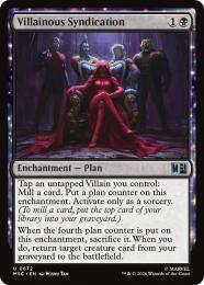 【MSC】【ENG】【Foil】〈672-U-B〉《悪人シンジケート/Villainous Syndication》