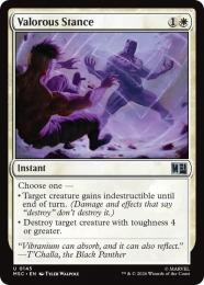 【MSC】【ENG】【サージ・Foil】〈145-U-W〉《勇敢な姿勢/Valorous Stance》