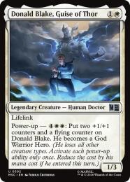【MSC】【ENG】【Foil】〈592-U-W〉《ソーの仮の姿、ドナルド・ブレイク/Donald Blake, Guise of Thor》