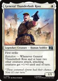 【MSC】【ENG】【Foil】〈595-U-W〉《サンダーボルト・ロス将軍/General Thunderbolt Ross》