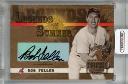 2003 Donruss Signature Bob Feller Legends of Summer Autographs #7 Cleveland Indians