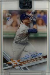 2017 Topps Clearly Authentic Yulieski Gurriel Clearly Authentic Autographs #CAAU-YG RC Houston Astros