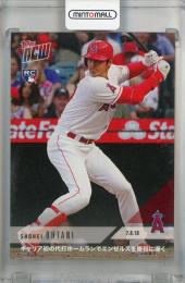2018 Topps Now Shohei Ohtani 1st Career Pinch-Hit HR Lifts Angels #432J RC ※裏面傷あり Los Angeles Angels