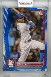 2022 Topps Bowman Mookie Betts Blue Pattern #25 【105/125】 Los Angeles Dodgers