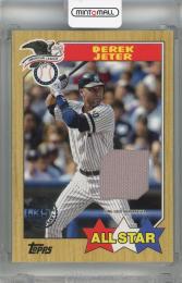 2022 Topps Series 2 Derek Jeter 1987 Topps All-Star Baseball Relics #87ASR-DJ  New York Yankees