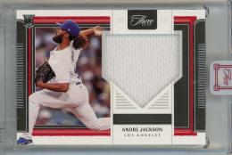 2022 Panini Three and Two Andre Jackson Rookie Jerseys #27 RC【64/99】 Los Angeles Dodgers
