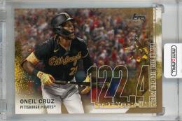 2023 Topps Baseball Japan Edition Oneil Cruz Strength In Numbers Gold #SS-13【22/25】 Pittsburgh Pirates