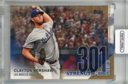 2023 Topps Baseball Japan Edition Clayton Kershaw Strength In Numbers Gold #SS-7【25/25(ラストナンバー)】 Los Angeles Dodgers