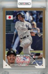 2023 Topps Baseball Japan Edition Anthony Volpe Gold #112 RC【23/25】 New York Yankees