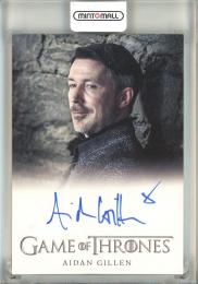 2022 Rittenhouse Game of Thrones Aidan Gillen as Petyr Baelish Autograohs