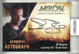 2017 Cryptozoic Arrow Season Four JR Bourne as Jeremy Tell Autographs #JRB《※白かけあり》