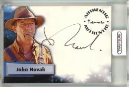2007 Inkworks Smallville Season Six John Novak Autographs #A52