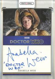 2024 Rittenhouse Doctor Who Series 5-7 Arabella Weir as Billis Autographs《※白かけあり》
