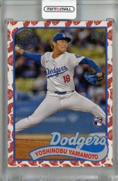 2024 Topps Japan Edition Yoshinobu Yamamoto 89 Topps Koi Fish #89J-33 RC ※裏面白かけあり Los Angeles Dodgers