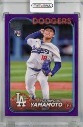 2024 Topps Japan Edition Yoshinobu Yamamoto Purple #150 RC【44/50】 Los Angeles Dodgers