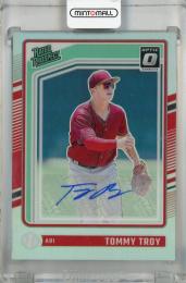 2024 Panini Donruss Optic Tommy Troy Rated Prospects Signatures #107 Auto Arizona Diamondbacks
