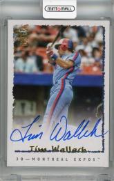 2024 Topps Archives Tim Wallach 1995 Fan Favorites Autographs #95FF-TW Montreal Expos