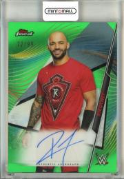 2020 Topps Finest WWE Ricochet Autographs Green Refractors #ARC【22/99】《※傷あり》