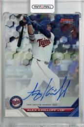 2016 Topps Bowman’s Best Alex Kirilloff Best of 2016 Autographs #B16-AK Minnesota Twins