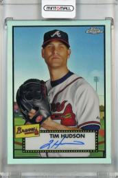 2021 Topps Chrome Platinum Anniversary Tim Hudson Autographs Refractor #PA-THU【094/199】 Atlanta Braves